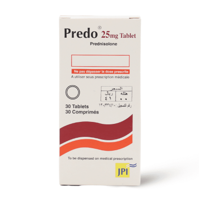 Predo, 25 Mg, Anti Inflammatory - 30 Tablets
