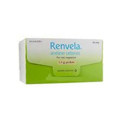 Renvela, Sevelamer 2.4 Gm, Powder For Oral Suspension - 60 Sachets