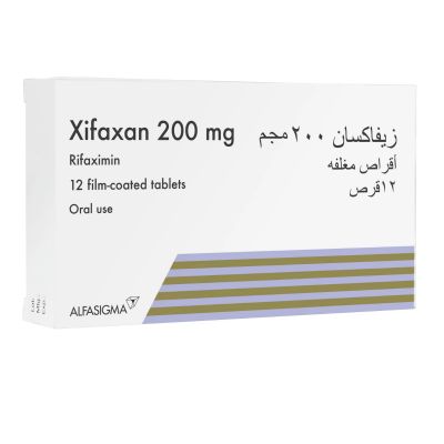 Xifaxan, Rifaximin, 200Mg, Film Coated Tablets  - 12 Tablets