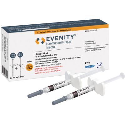 Evenity, 105 Mg/1.17 Ml Prefilled Injection - 2 Pcs