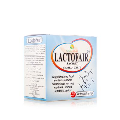 Lactofair, Powder, Lactagogue, Vanilla Taste - 20 Sachets