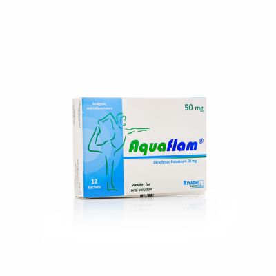 Aquaflam 50 Mg - 12 Sachets