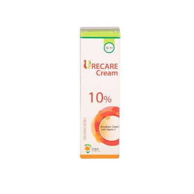 Urecare, 10%, Emollient Cream, With Vitamin E - 50 Ml