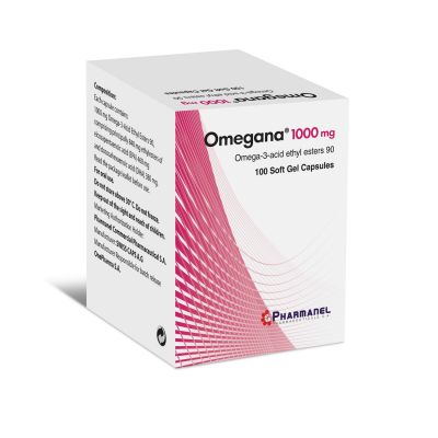 Omegana, Omega 3, 1000 Mg - 100 Capsules
