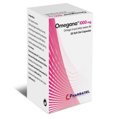 Omegana, Omega 3, 1000 Mg - 28 Capsules