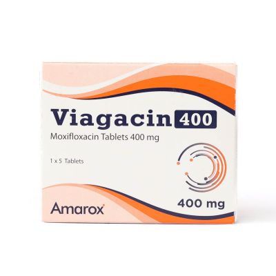 Viagacin, Moxifloxacin, Tablet, 400 Mg - 5 Tablets