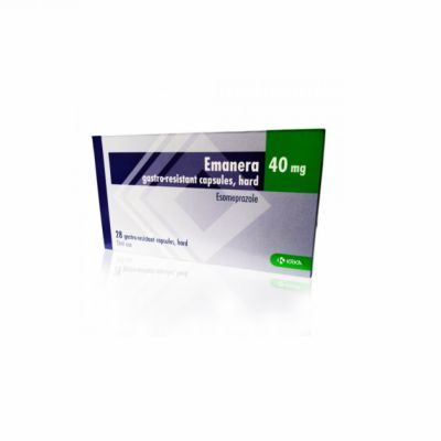 Emanera, Esomeprazole, 40 Mg - 28 Capsules