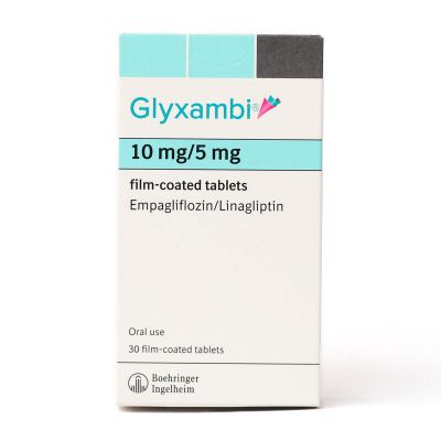 Glyxambi, Empagliflozin/Linagliptin, Tablet, 10/5 Mg - 30 Tablets
