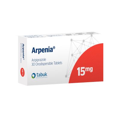 Arpenia, Aripiprazole,15 Mg - 30 Tablets