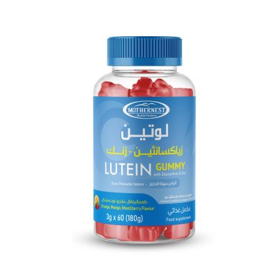 Mothernest, Chewable Tablets, Lutein, With Zeaxanthin & Zinc - 60 Pcs