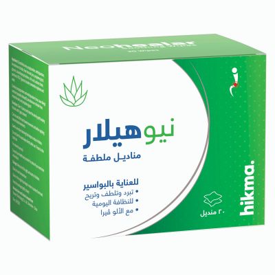 Neo Healar, Soothing Wipes, For Hemorrhoidal Care - 20 Pcs