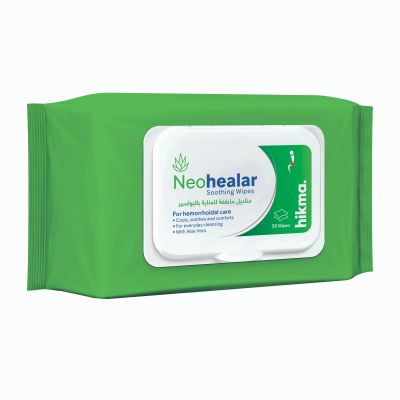 Neo Healar, Soothing Wipes, For Hemorrhoidal Care - 50 Pcs