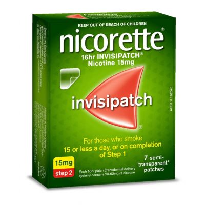 Nicorette, 15 Mg, Invsipatch - 7 Patches