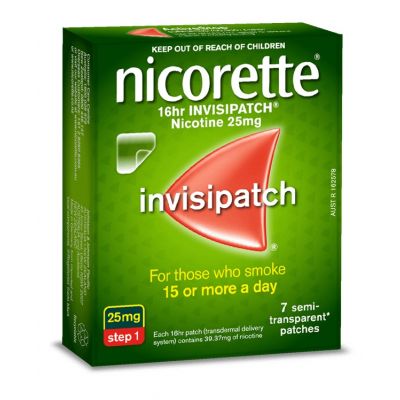 Nicorette, 25 Mg, Invsipatch - 7 Patches