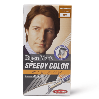 Bigen Speedy Men With Medium Brown 105 Color - 1 Kit