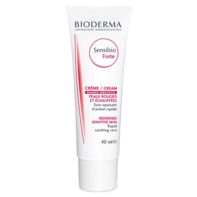 Bioderma Sensibio Forte Cream For Sensitive And Overheated Skin For Soothing Action With A Relieving Effect On Damaged Skin - 40 Ml