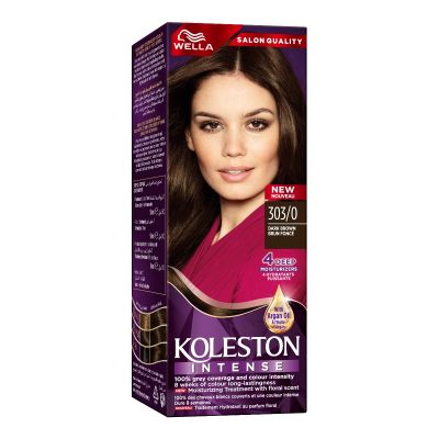 Wella, Koleston, Maxi Hair Color Dark Brown 303/0 - 1 Kit