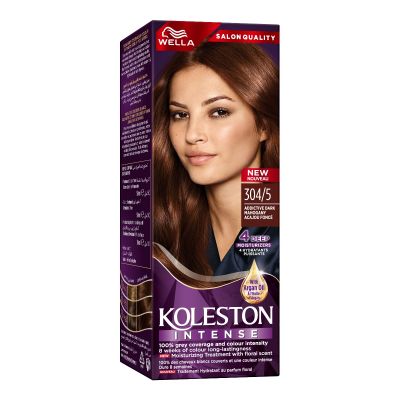 Wella, Koleston, Maxi Hair Color Burgundy 304/5 - 1 Kit