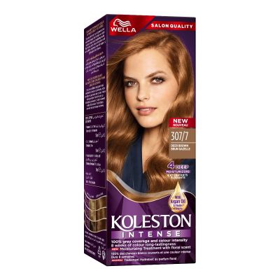 Wella, Koleston, Maxi Hair Color Deer Brown 307/7 - 1 Kit
