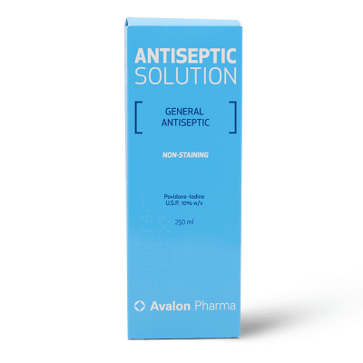 Avalon, Antiseptic Solution, Non-Staining - 250 Ml