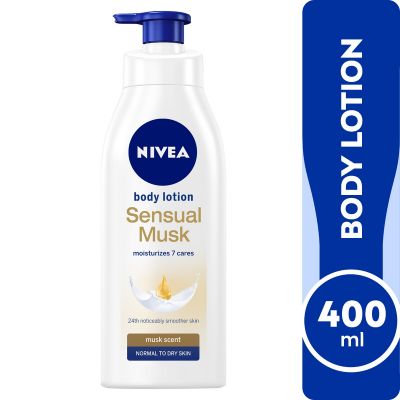 Nivea Lotion Sensual Musk Provides Intensive Nourishment - 400 Ml