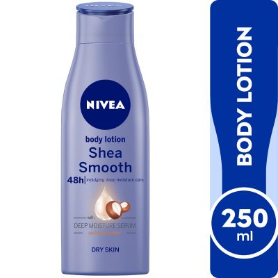 Nivea Lotion Moisturizer With Shea Butter For Smooth Dry - 250 Ml