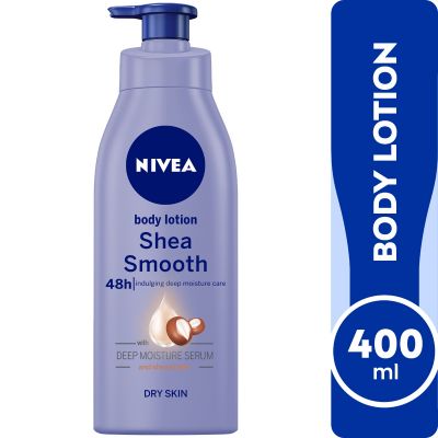 Nivea Lotion Moisturizer With Shea Butter For Smooth Dry - 400 Ml