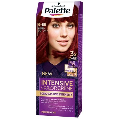 Palette, Hair Color, Intensive Color Creme, 6-88 Intensive Red - 1 Kit