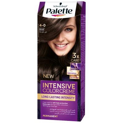 Palette, Hair Color, Intensive Color Creme, 4-0 Sparkling Brown - 1 Kit