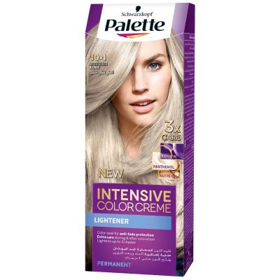 Palette, Hair Color, Intensive Color Creme, 10-1 Silver Blonde - 1 Kit