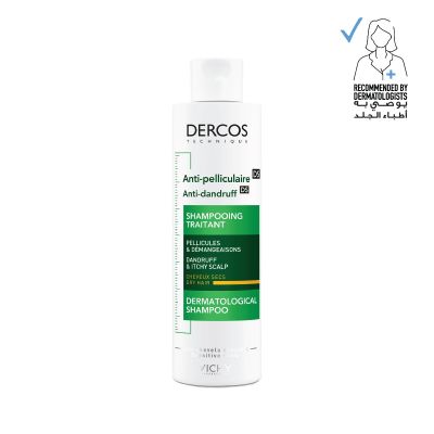 Vichy Dercos Shampoo Anti-Dandruff Dry Hair - 200 Ml