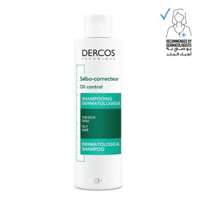 Vichy Dercos Oil Control Shampoo - 200 Ml
