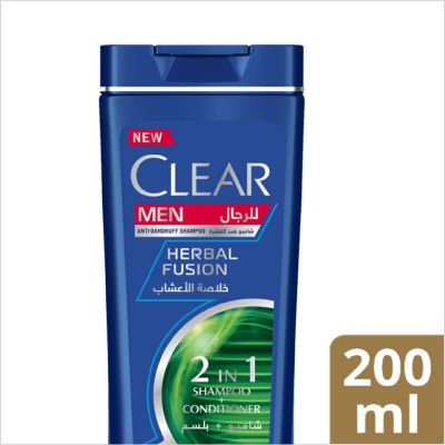 Clear Shampoo Men Herbal Fusion - 200 Ml
