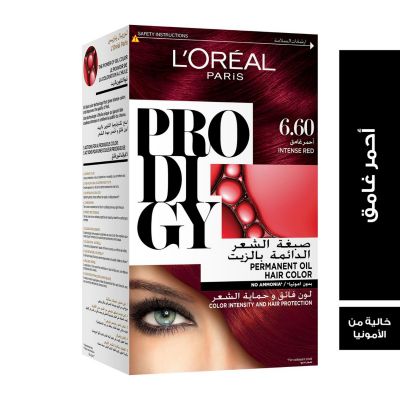 L'Oreal, Prodigy Hair Dye Intense Red 6.60 - 1 Kit