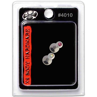 Body Jewelry, Accessories, Surgical Steel, Number 4010 - 1 Pair