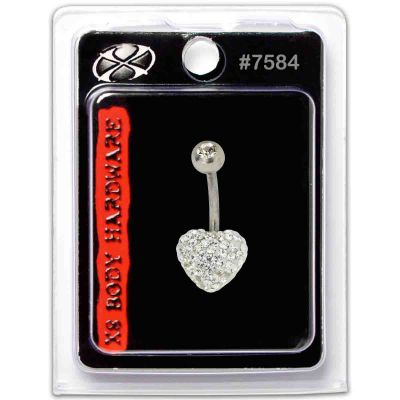 Body Jewelry, Accessories, Surgical Steel, Number 7584 - 1 Pair