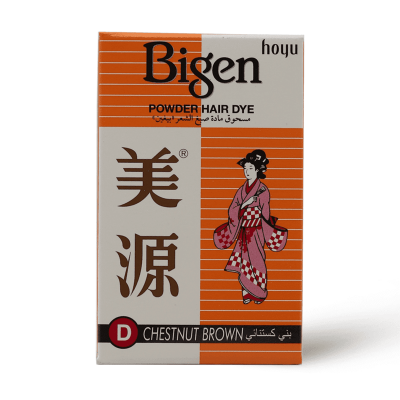 Bigen Powder Hair Dye Chestnut Brown - 1 Kit