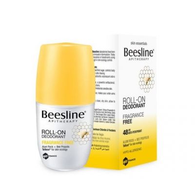 Beesline, Deodorant, Roll On, Fragrance Free - 50 Ml