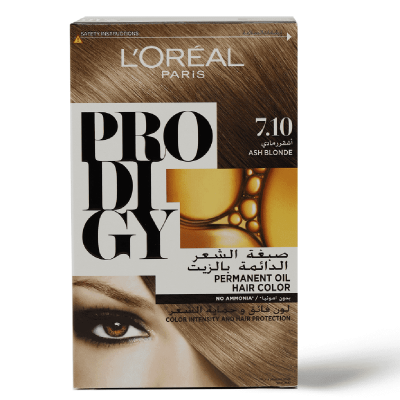 L'Oreal, Prodigy Hair Dye Ash Blonde 7.1 - 1 Kit