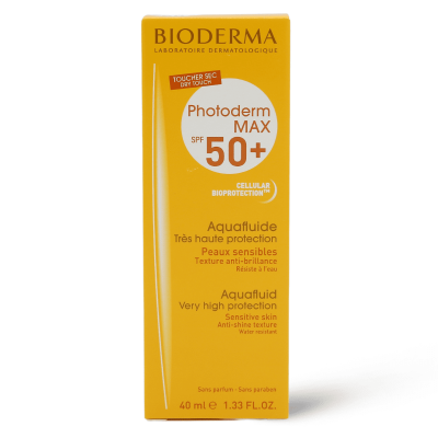 Bioderma Photoderm Max Aquafluide Spf 50+Protects From Sunburns And Skin Damage - 40 Ml