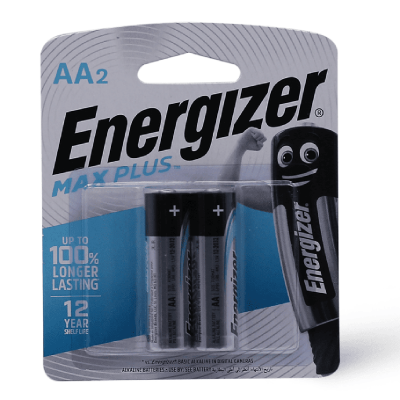 Energizer Battery Max Plus X91Bp2 Aa2 -1 Kit