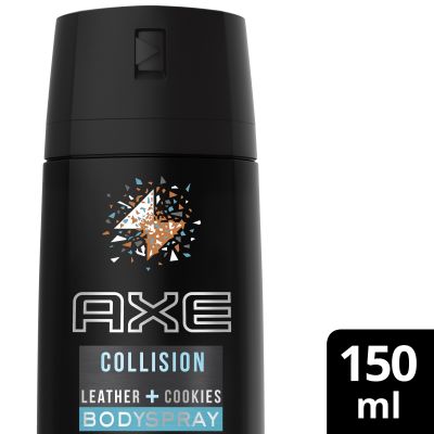 Axe, Body Spray, Deodorant, Man Leather Cookies - 150 Ml