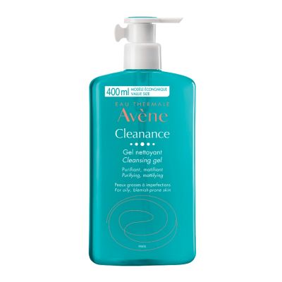 Avene Cleanance Gel Soapless Cleanser - 400 Ml