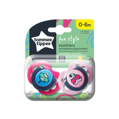 Tommee Tippee Pacifier Fun Time 0-6M