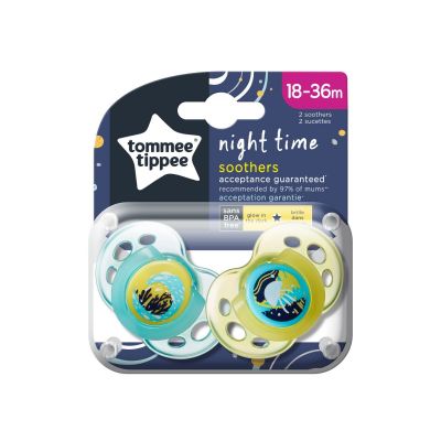 Tommee Tippee Pacifier Night Time 18-36M
