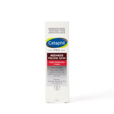 Cetaphil, Pro, Night Moisturizer Cream, Redness Prone Skin - 50 Ml