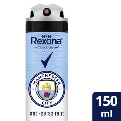 Rexona Deodorant Spray Anti-Prespirant Manchester City - 150 Ml