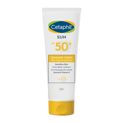 Cetaphil, Sun, Very High Sun Protection Lotion SPF+50, Sensitive Skin - 50 Ml