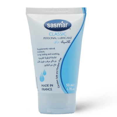 Sasmar Lubricant Classic Silky Smooth Water-Based Lubricant - 50 Ml