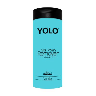 Yolo, Nail Polish Remover, With Vitamin E, Vanilla - 135 Ml